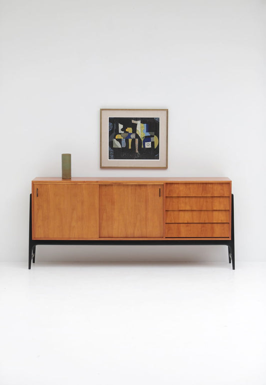 Unique sideboard by Alfred Hendrickx designed in 1958 for Belform.