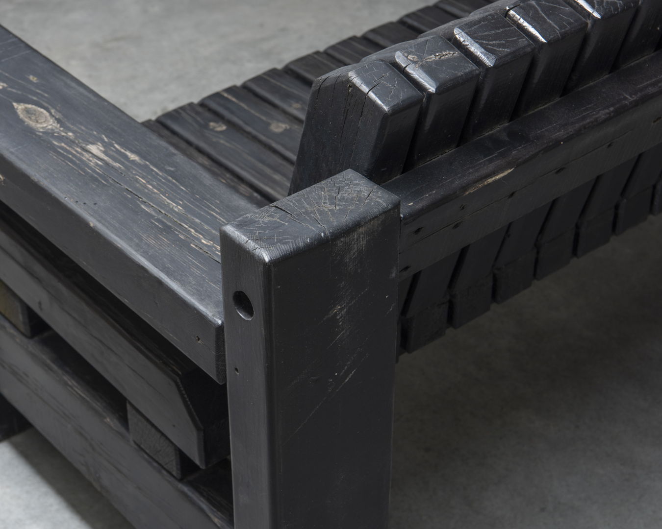 Brutalist Outdoor Bench