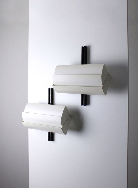 Pair of Stria wall lamps by Ernesto Gismondi for Artemide, 1986