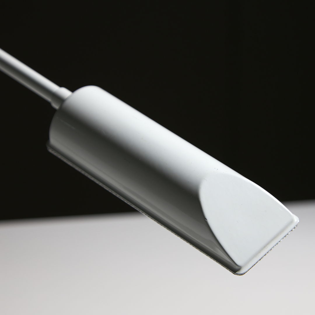 Veneta Lumi White Desk Lamp with Black Parts, 1980s