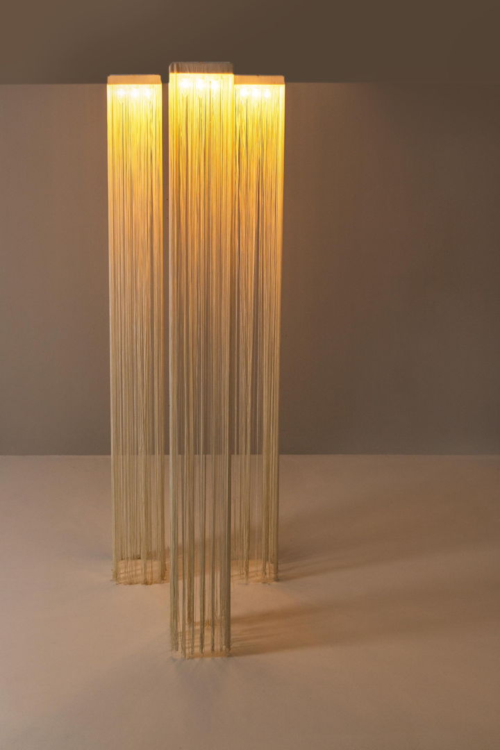 Set of Three Mariyo Yago 'Garbo' Ceiling Lamps for Sirrah, Italy 1973