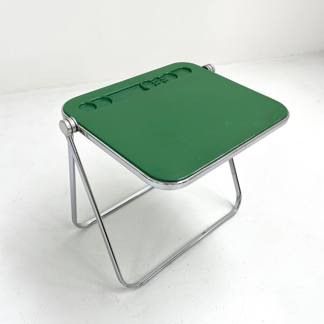 Green Platone Folding Desk by Giancarlo Piretti for Anonima 
