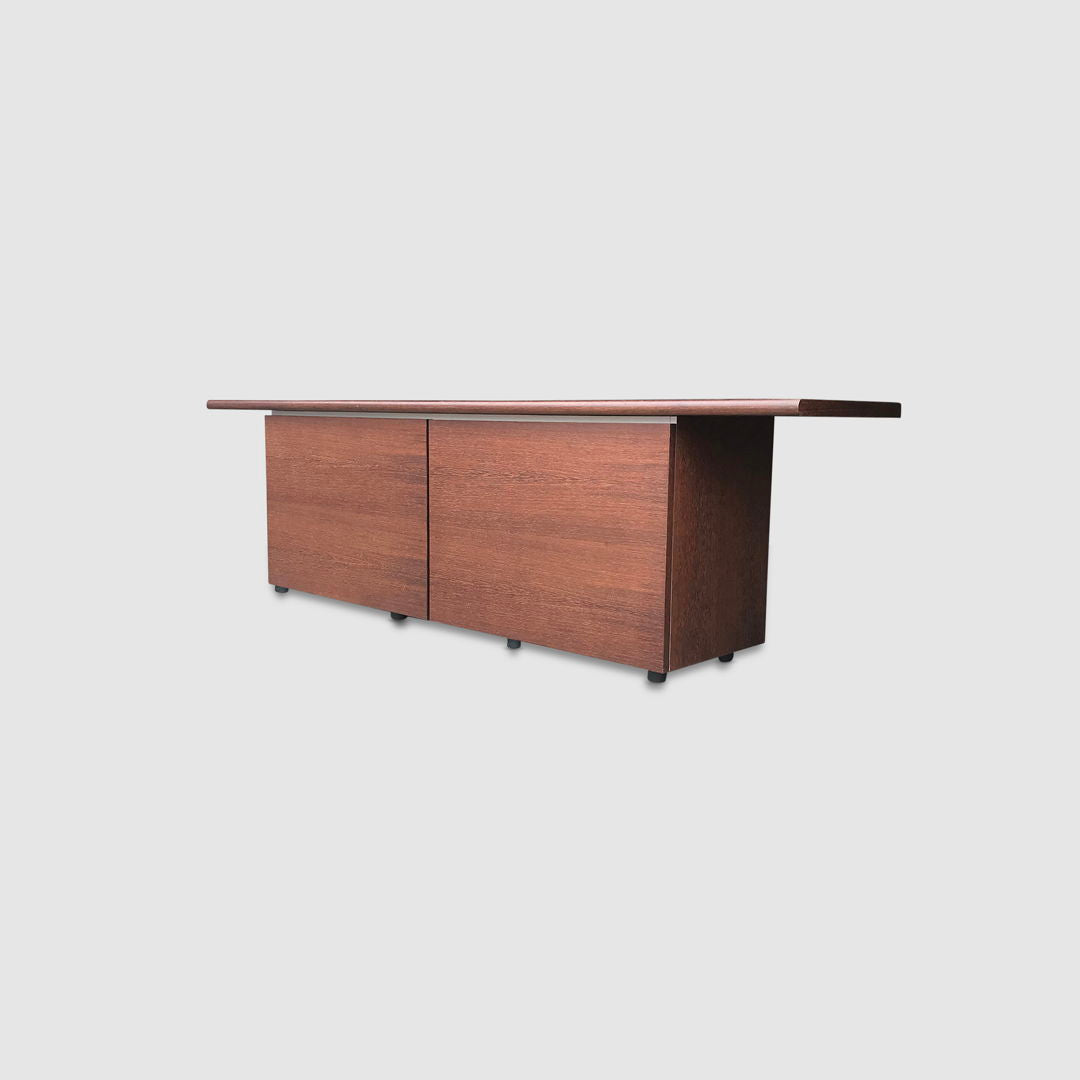 Postmodern Sheraton sideboard by Giotto Stoppino for Acerbis Italy 1980s