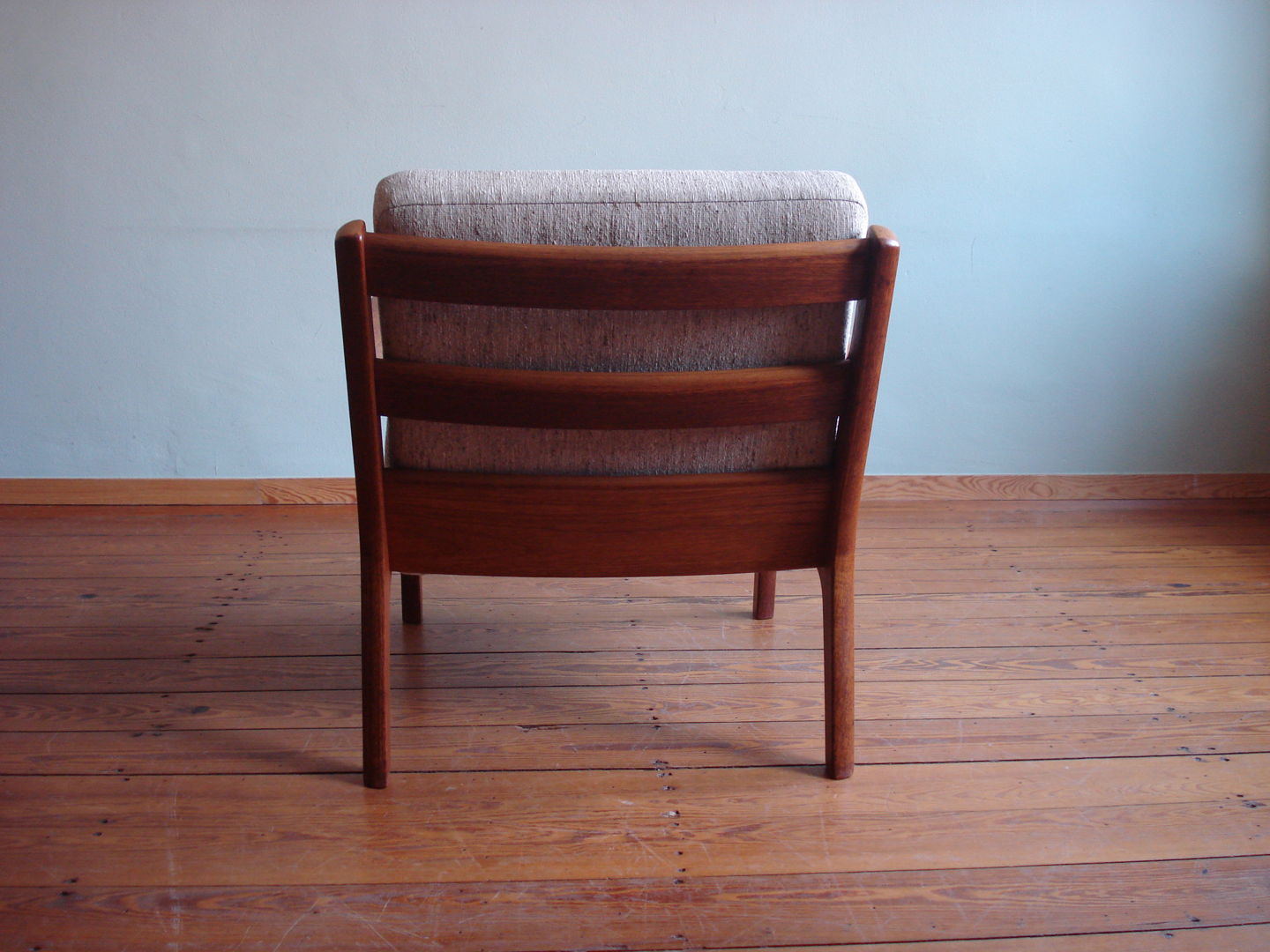 Danish vintage armchair by Ole Wanscher for Poul Jeppesen