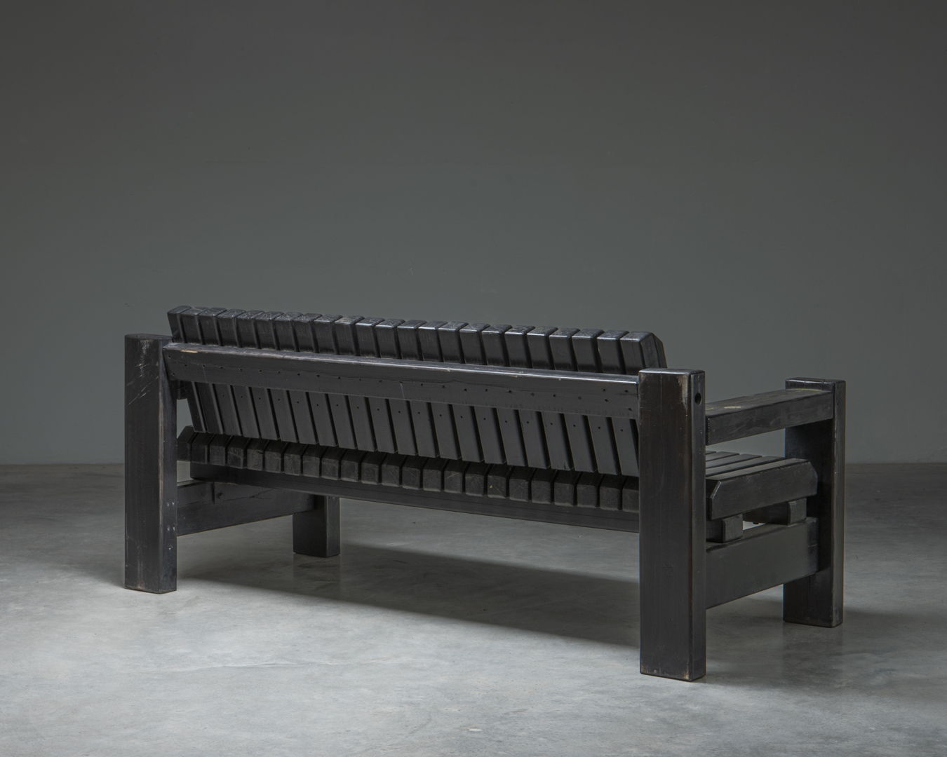 Brutalist Outdoor Bench