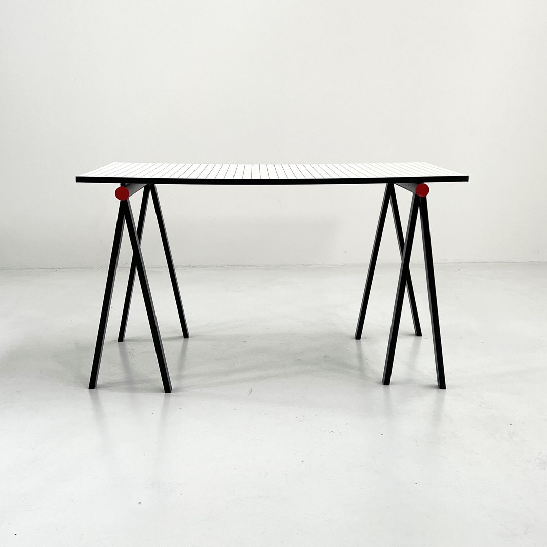 Trestle Desk by Rodney Kinsman for Bieffeplast, 1980s