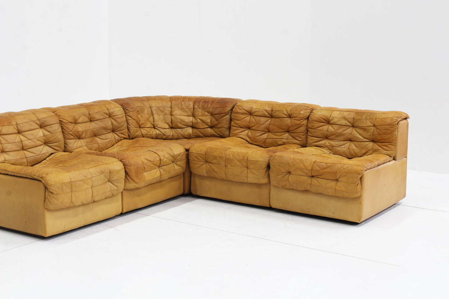 Vintage DS-11 Modular Sofa from De Sede, 1960s, Set of 5