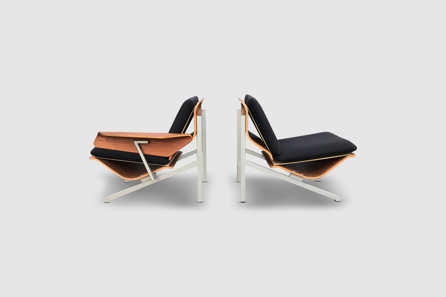 FM50 lounge chair by Cornelis Zitman for UMS Pastoe 1964, set of 2