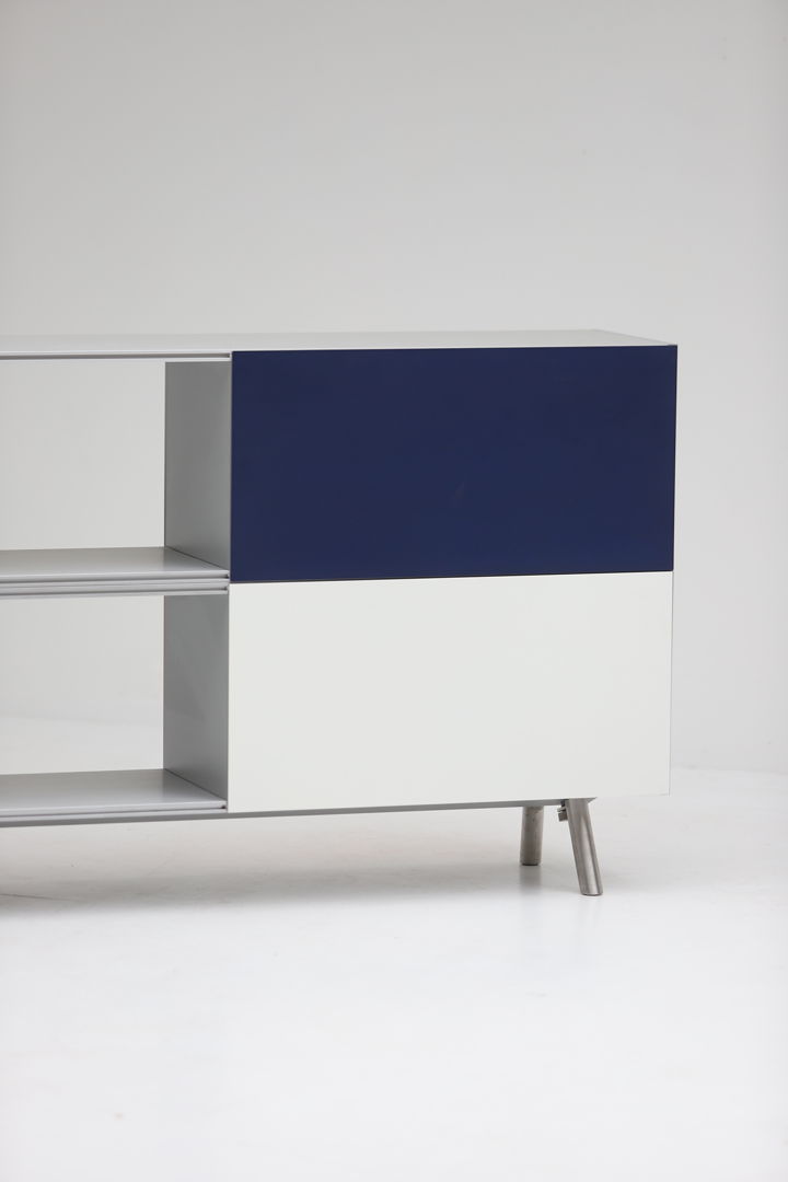 Decorative aluminium sideboard model Kast by Maarten Van Severen for Vitra 2005