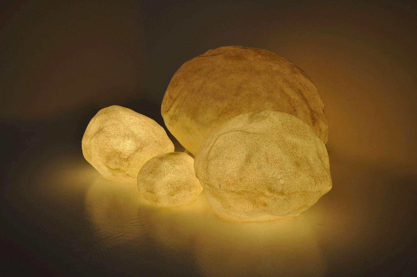 "Dora" Rock Lamps by André Cazenave for Singleton, 1970s, set of 4