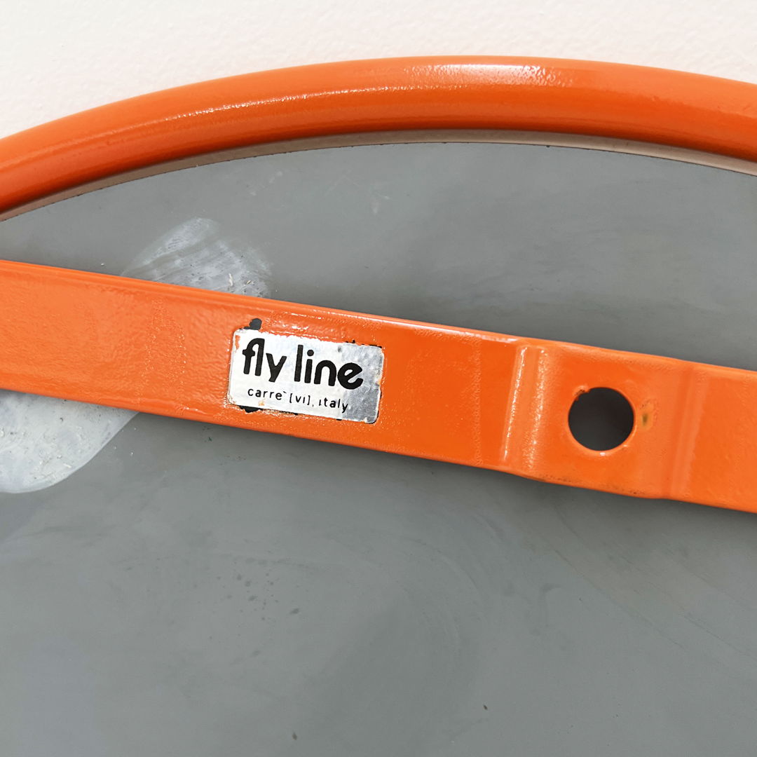 Orange Mirror from Flyline, 1980s