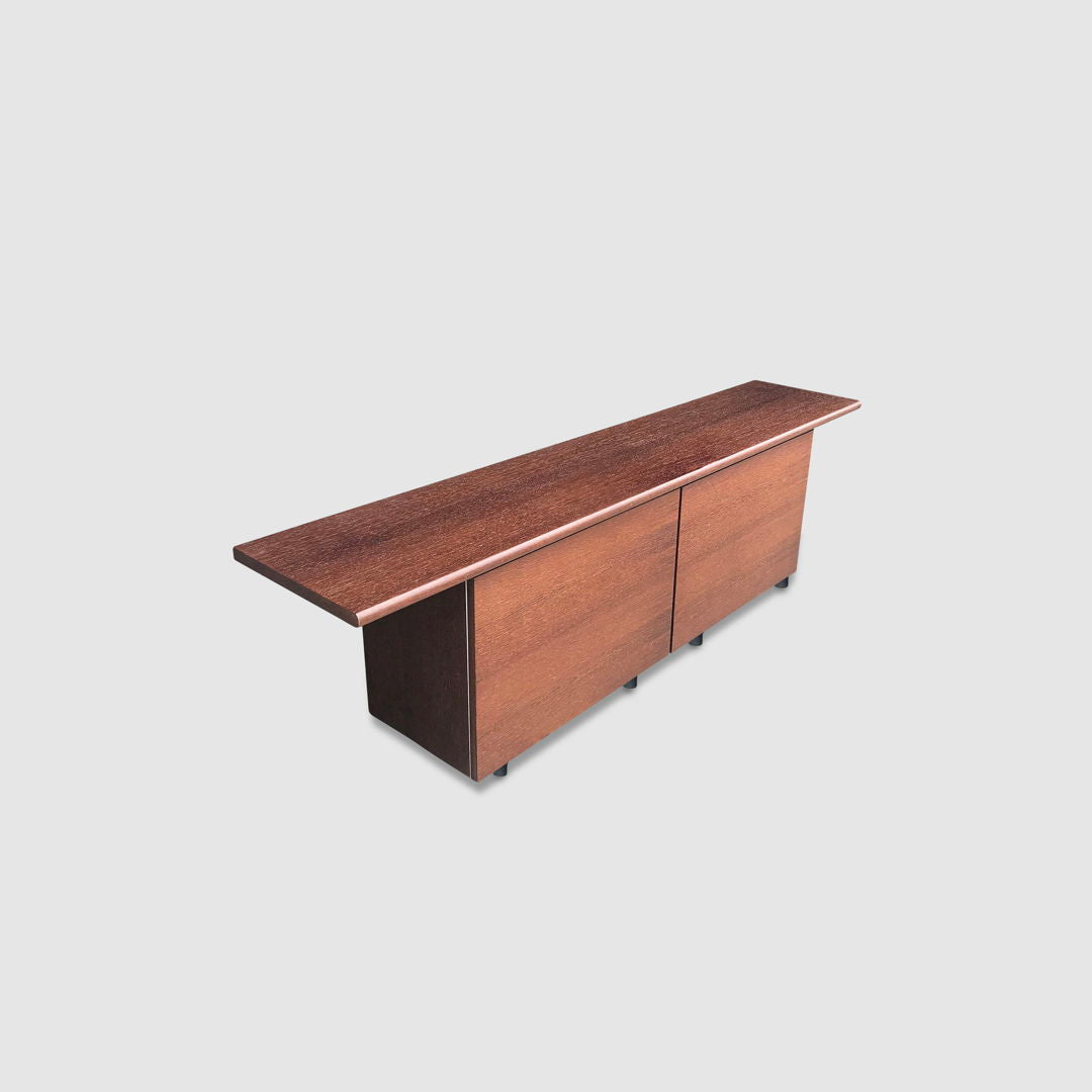 Postmodern Sheraton sideboard by Giotto Stoppino for Acerbis Italy 1980s