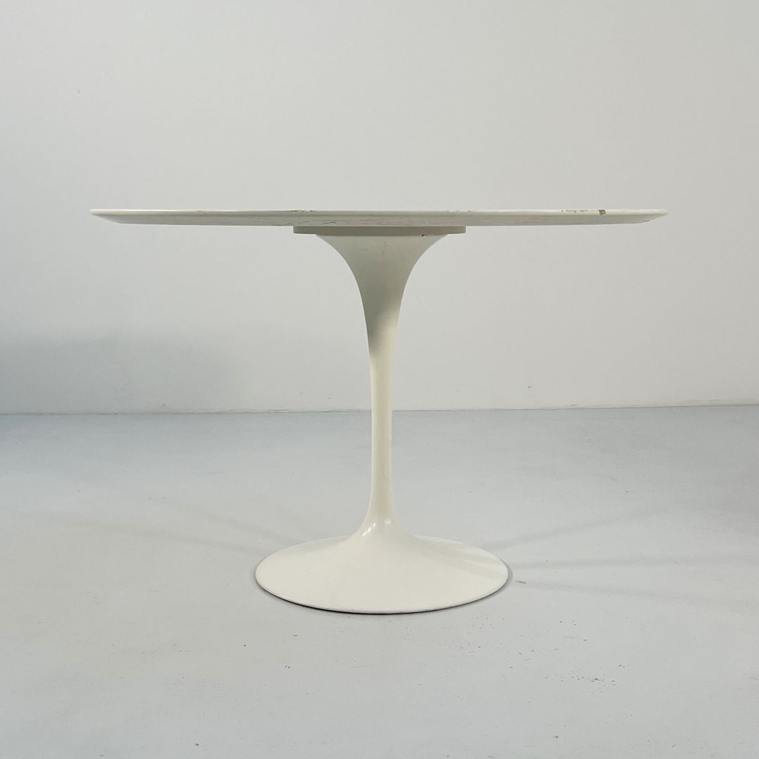 Laminated Tulip Dining Table 107 cm by Eero Saarinen for Knoll, 1960s