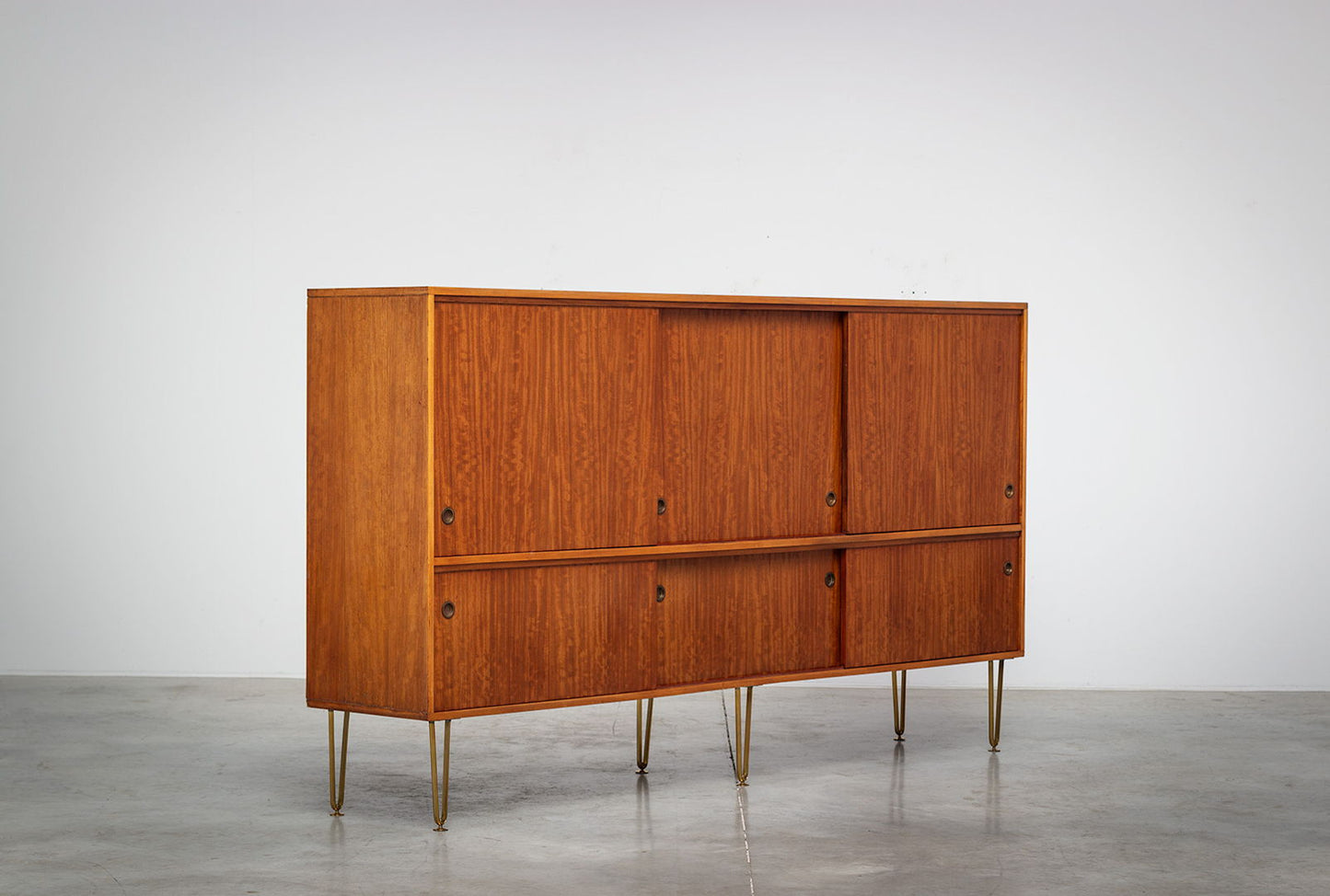 A very rare sideboard by Belgian designer Alfred Hendrickx for Belform 1950