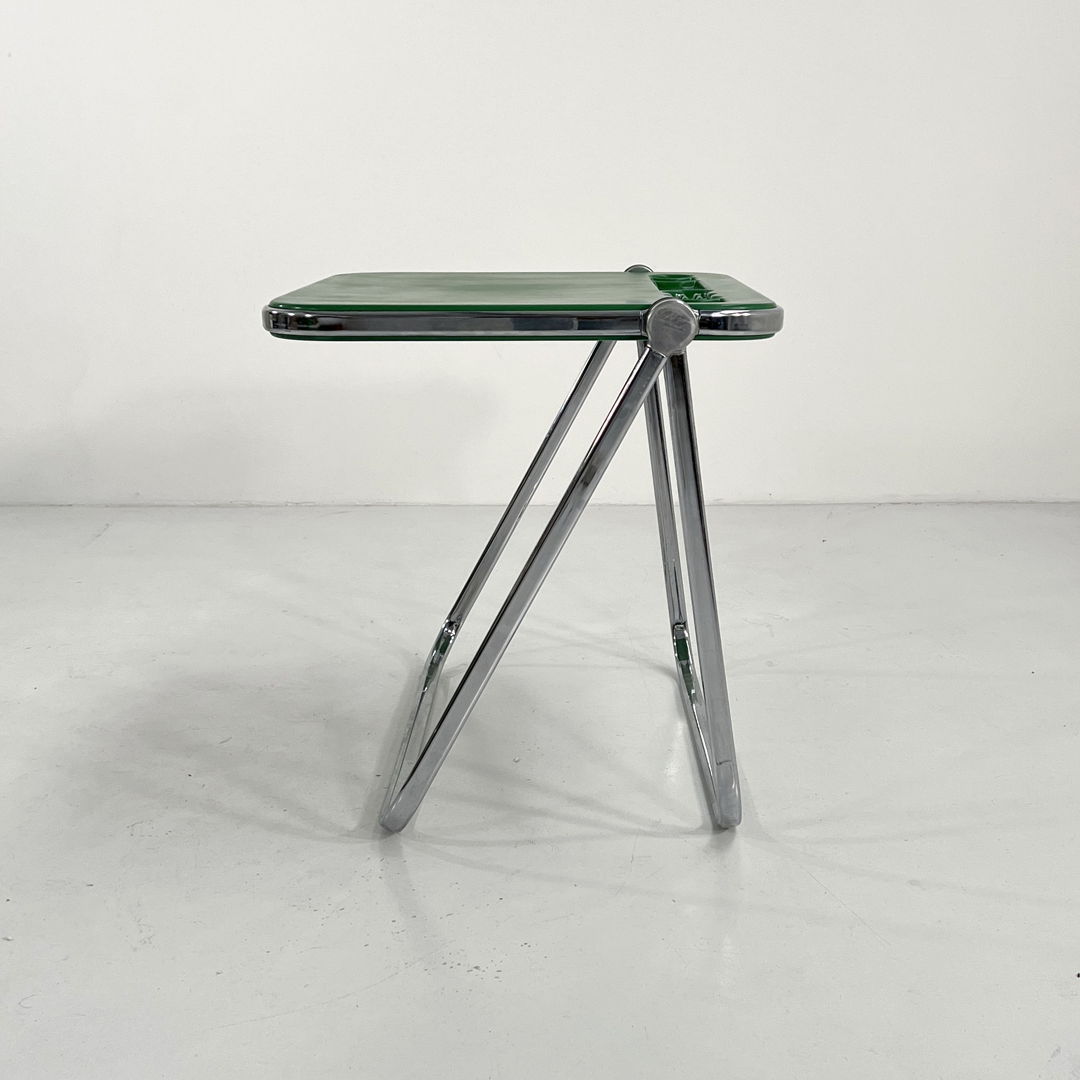 Green Platone Folding Desk by Giancarlo Piretti for Anonima Castelli, 1970s