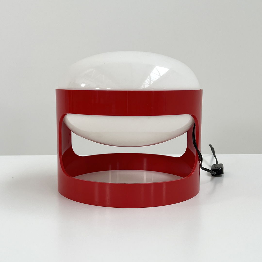 Red KD27 Table Lamp by Joe Colombo for Kartell, 1970s – Mooiatti Japan