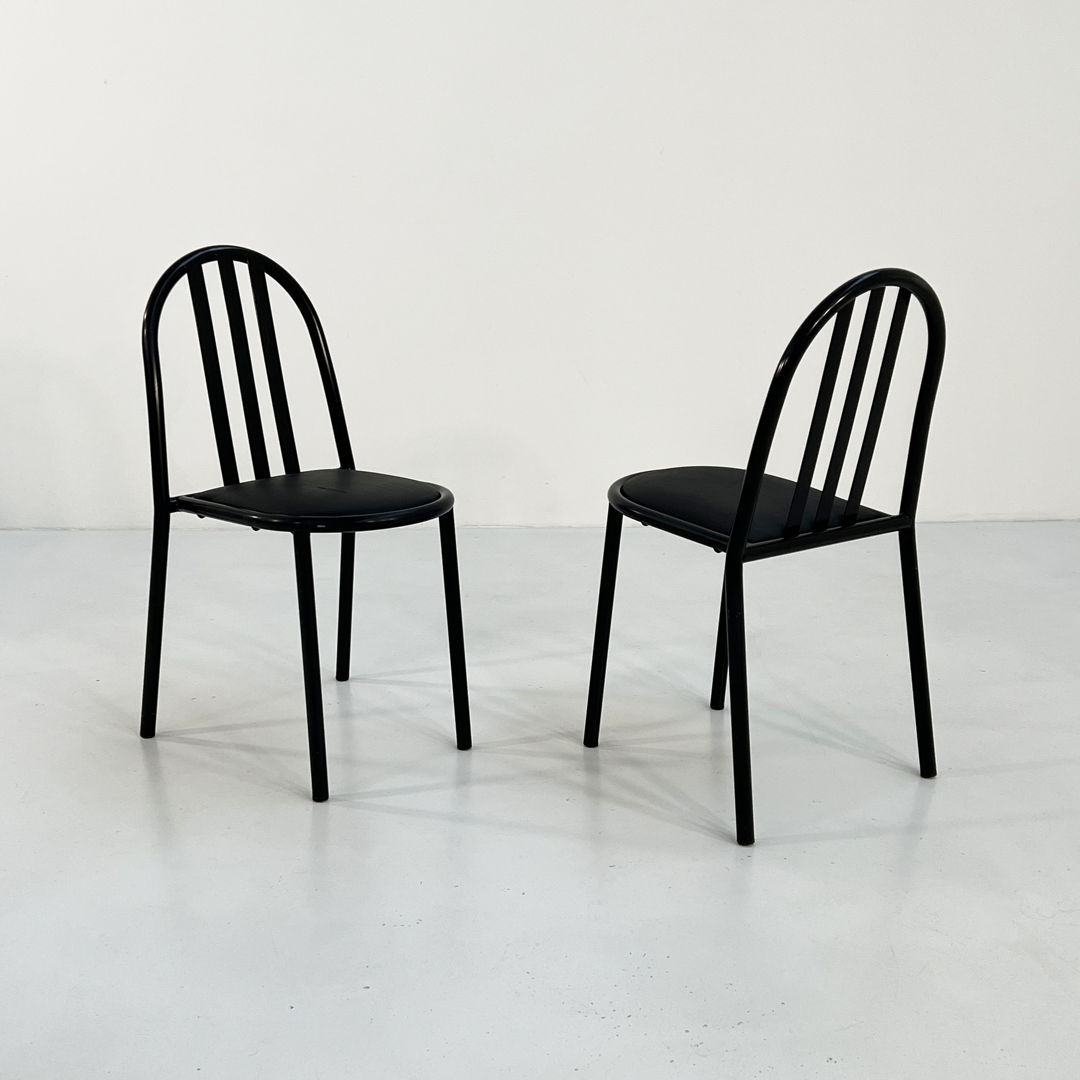 Set of 4 No.222 Chair by Robert Mallet-Stevens for Pallucco Italia, 1980s