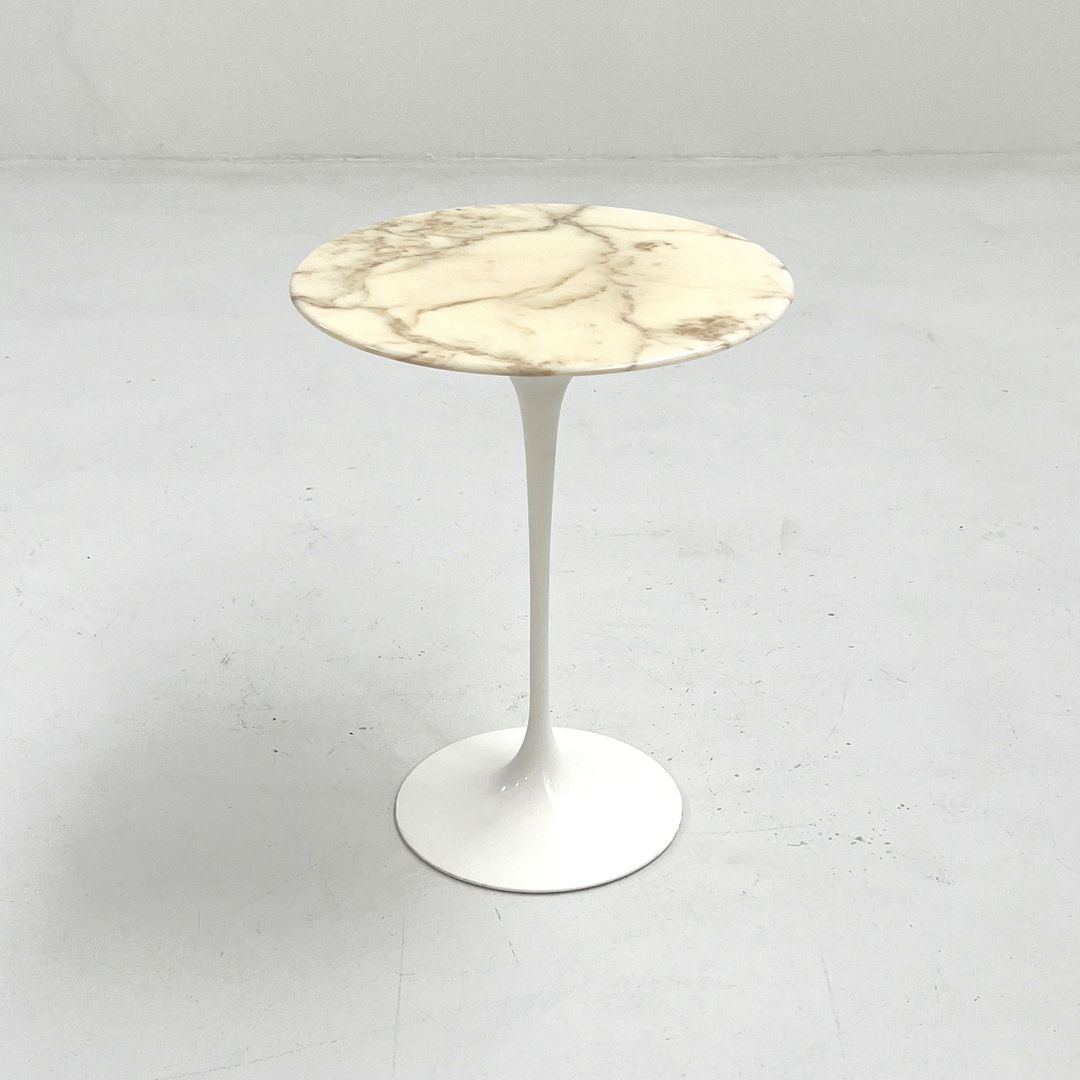 Tulip Marble Side Table by Eero Saarinen for Knoll International, 1960s