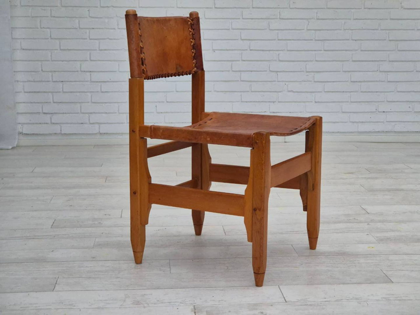 1960s, Werner Biermann design for Arte Sano, set of three chairs, original condition.