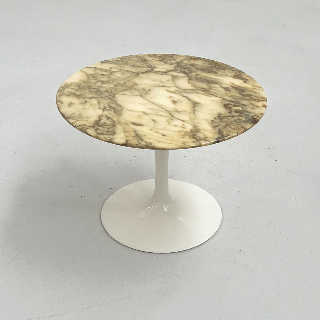 Tulip Marble Side Table by Eero Saarinen for Knoll International, 1960s