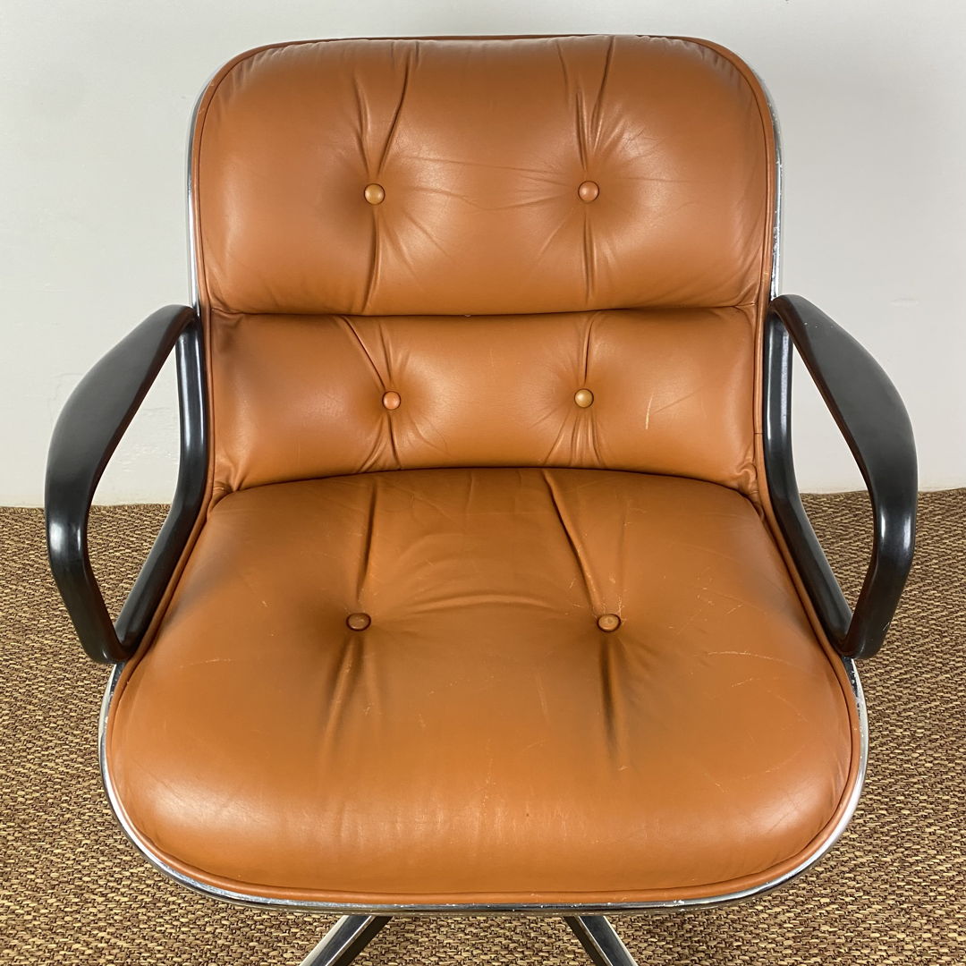 Poltrona Knoll Pollock Executive Chair 1980's