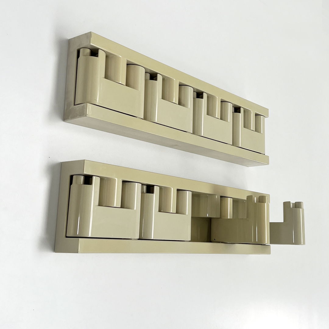 White Minivip Coat Rack by Benanti & Brunori for Velca Legnano, 1970s