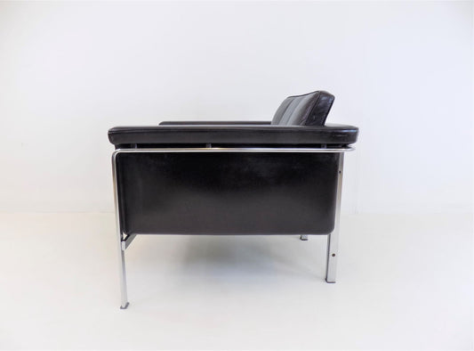Kill 6911 leather chair black by Horst Brüning