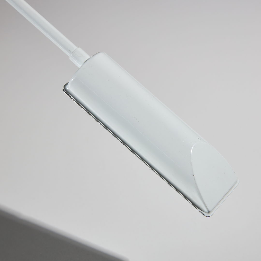 Veneta Lumi White Desk Lamp with Black Parts, 1980s