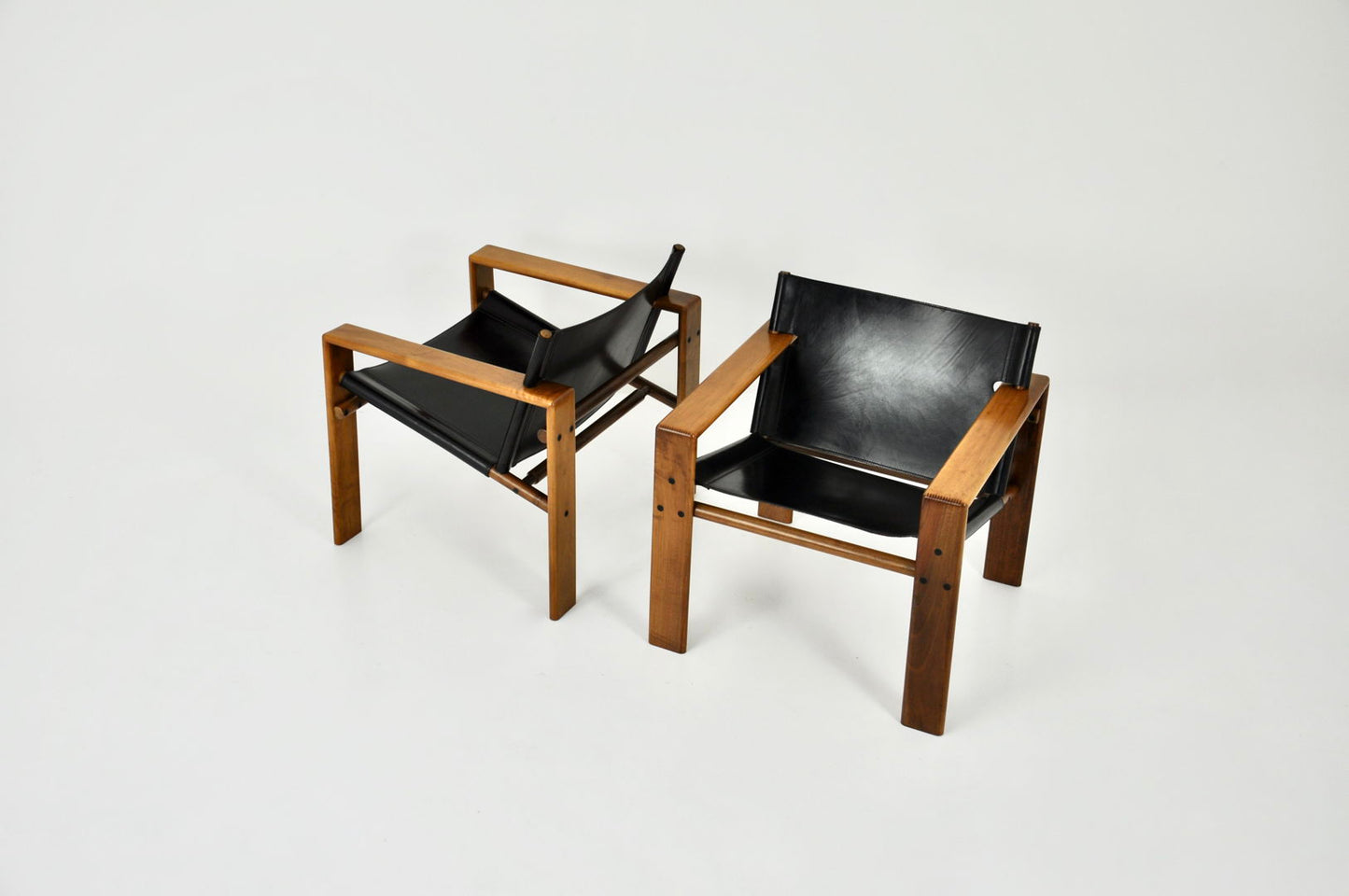 Set of 2 Armchairs by Tarcisio Colzani, 1960s