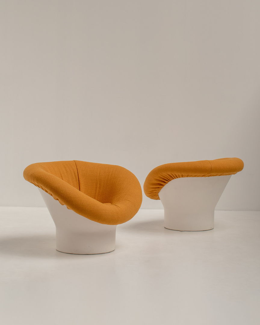 Pair of Krokus Lounge Chairs by Lennart Bender for Ulferts, Sweden 1960s