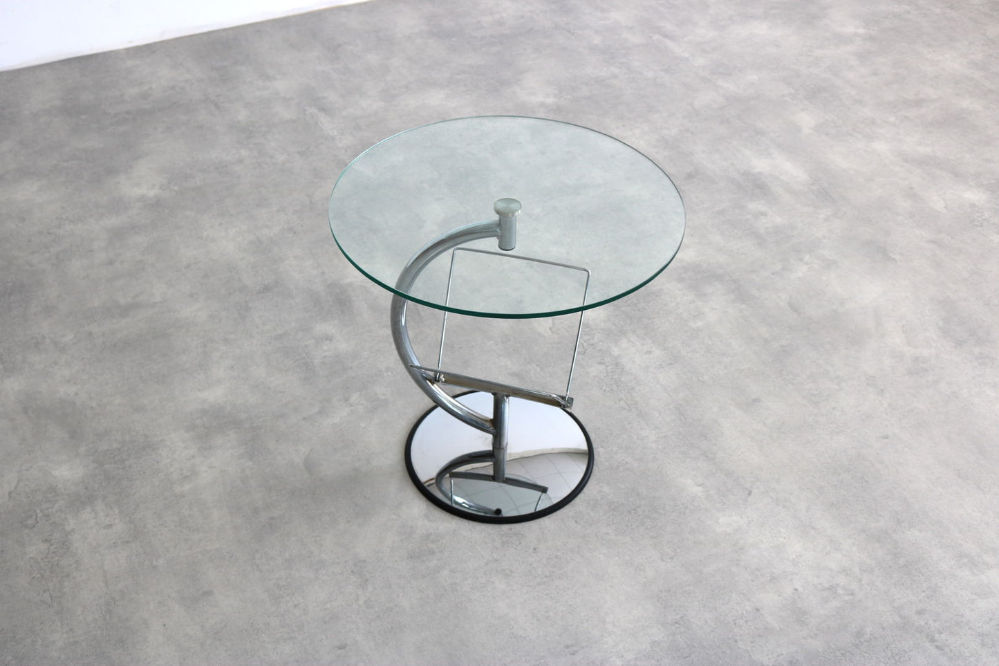 vintage side table | coffee table | side table | glass