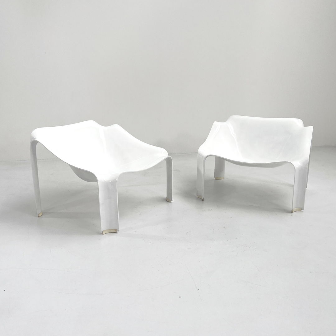 F300 Armchair in Fiberglass by Pierre Paulin for Artifort, 1960s