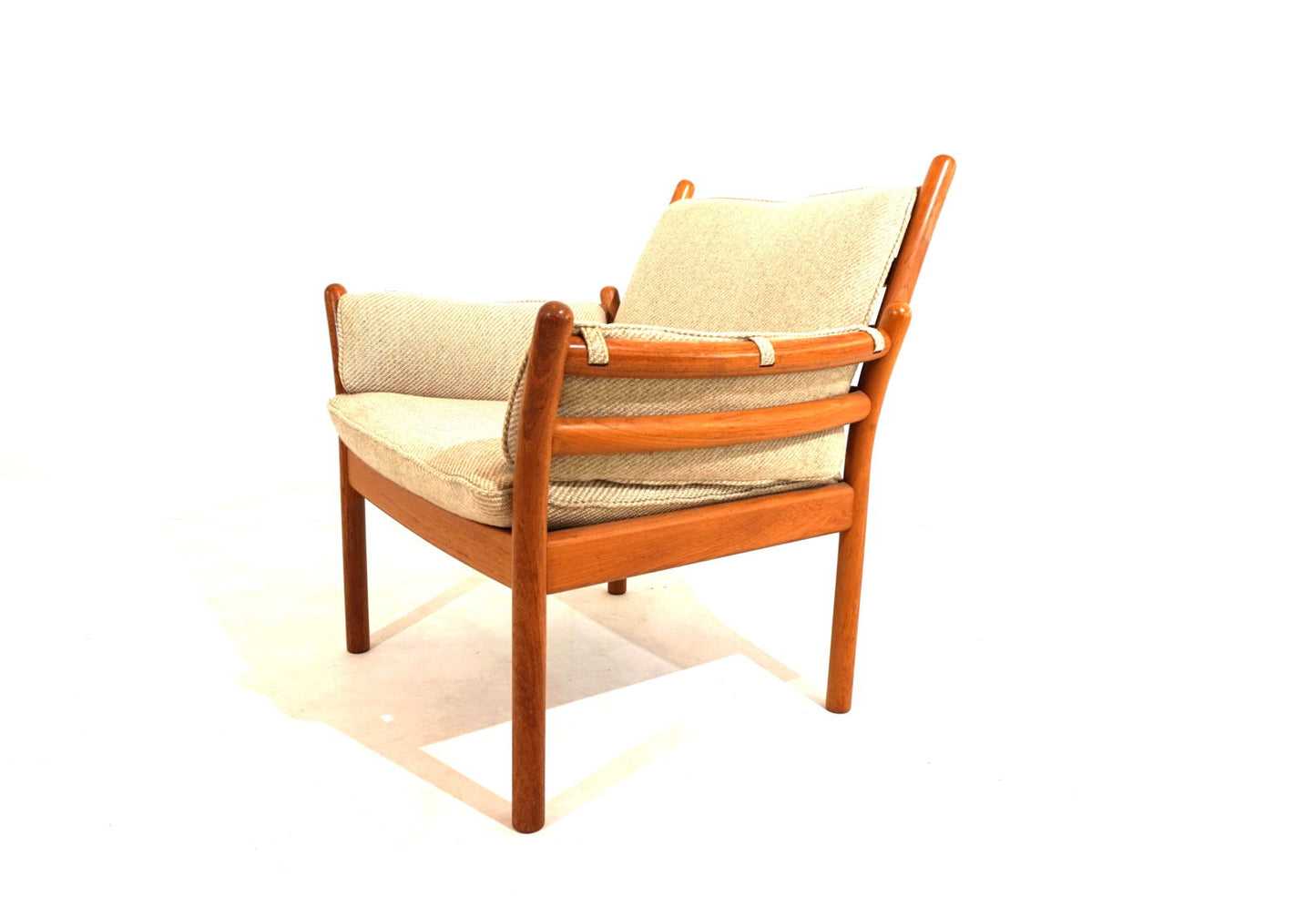 Silkeborg Genius teak armchair by Illum Wikkelso