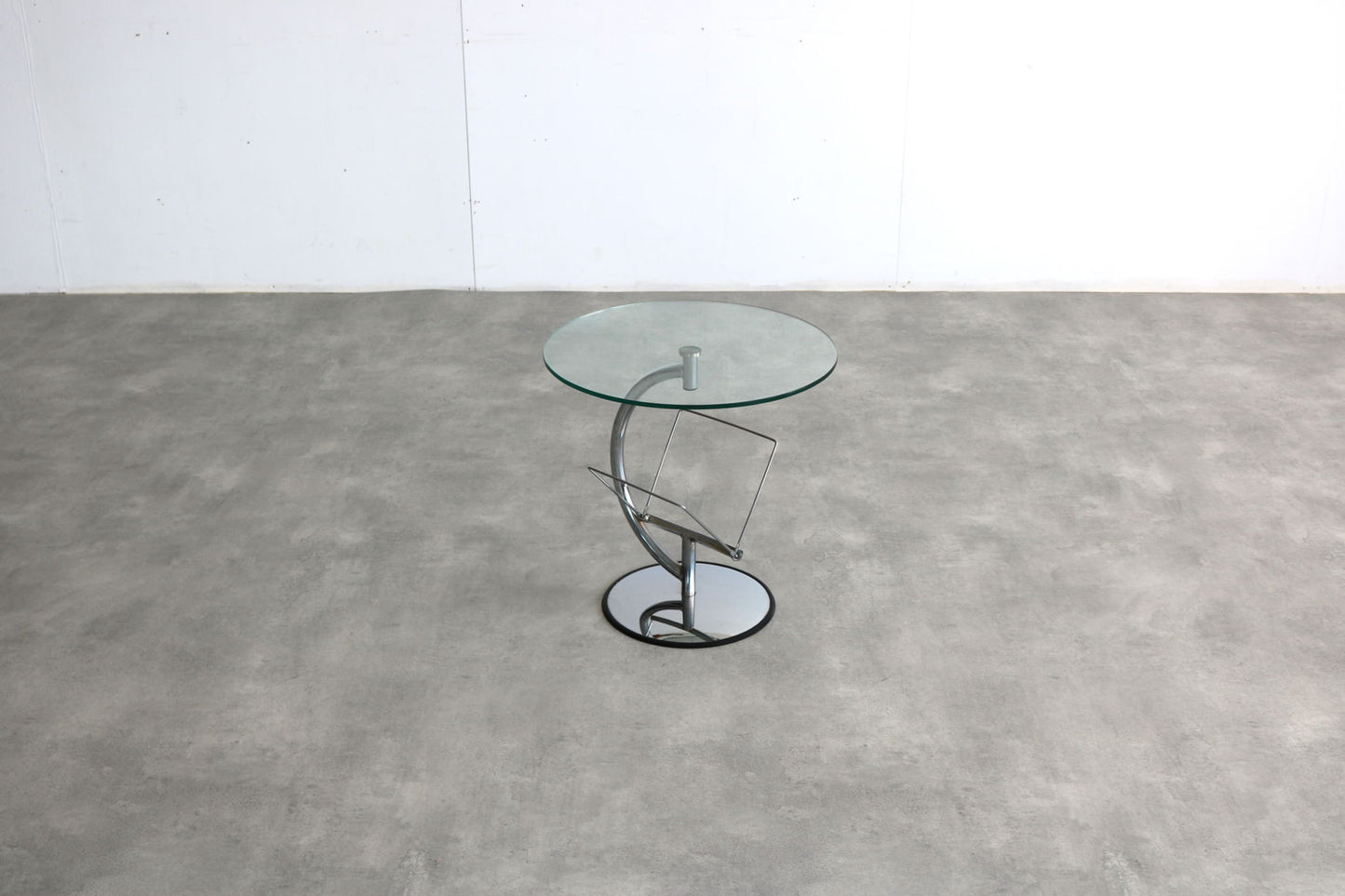 vintage side table | coffee table | side table | glass