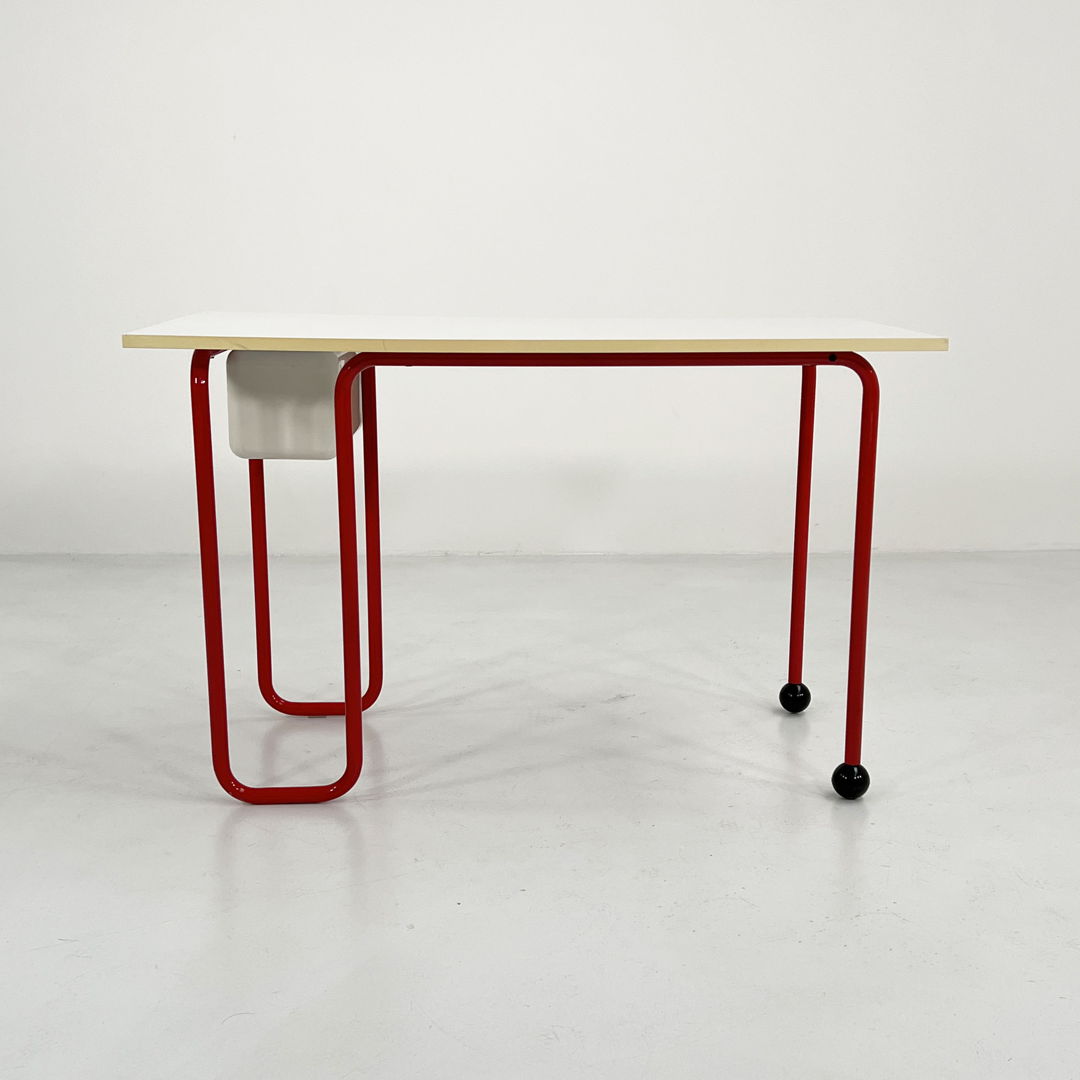 Postmodern Desk by Georges Coslin for Longato, 1980s