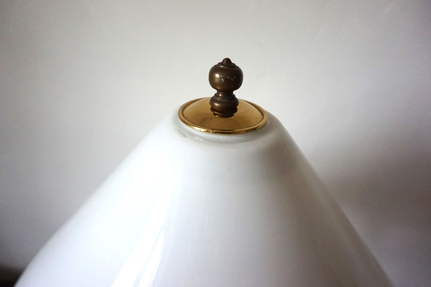 Art Nouveau Brass Empire Table Lamp