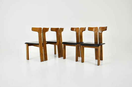 Dining Chairs by Pierre Cardin, 1980s, Set of 4