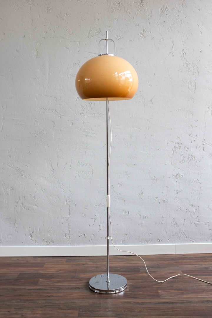 Space Age Italian Meblo Floor Lamp by Guzzini Team, 1970s