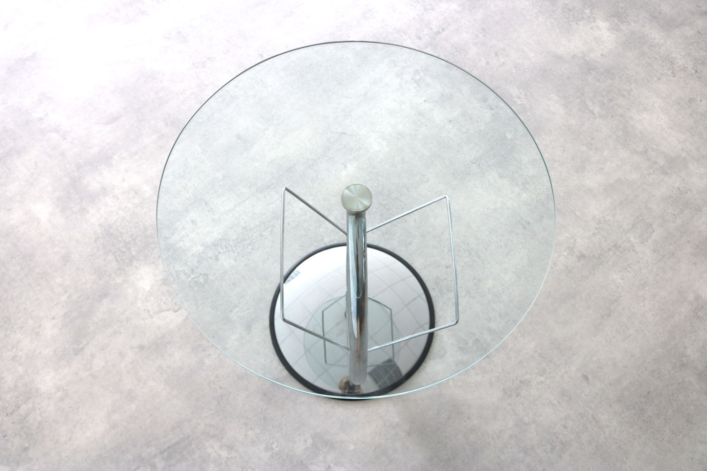 vintage side table | coffee table | side table | glass