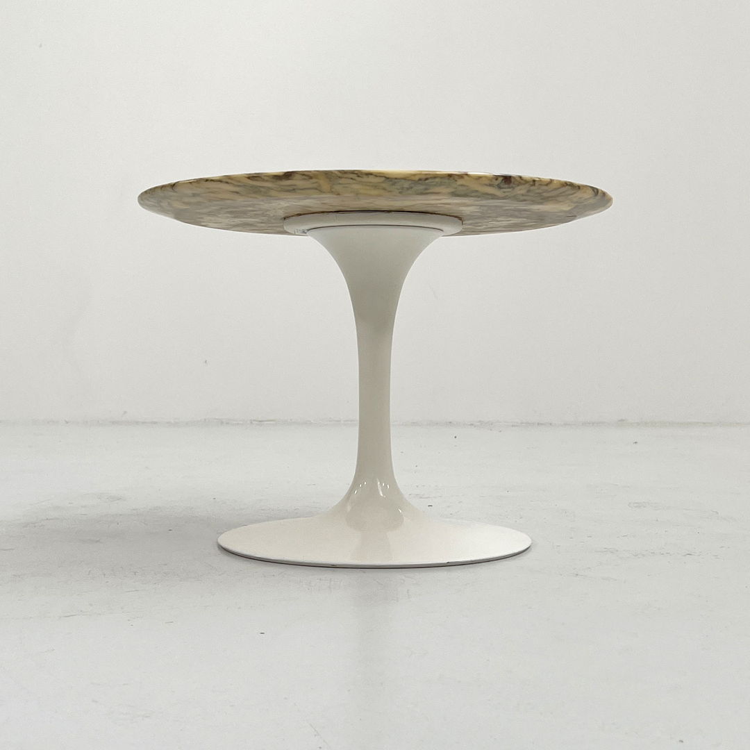 Tulip Marble Side Table by Eero Saarinen for Knoll International, 1960s