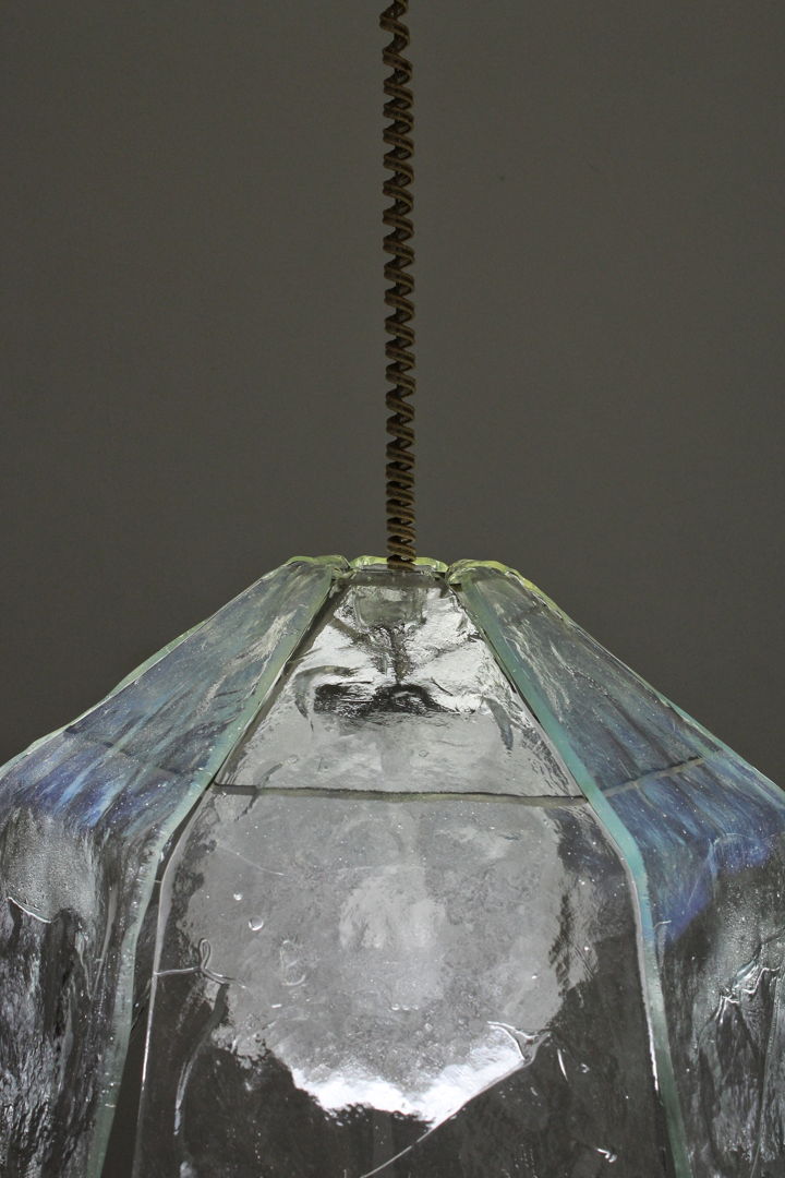 LS-182 pendant lamp by Carlo Nason for Mazzega, 1970s