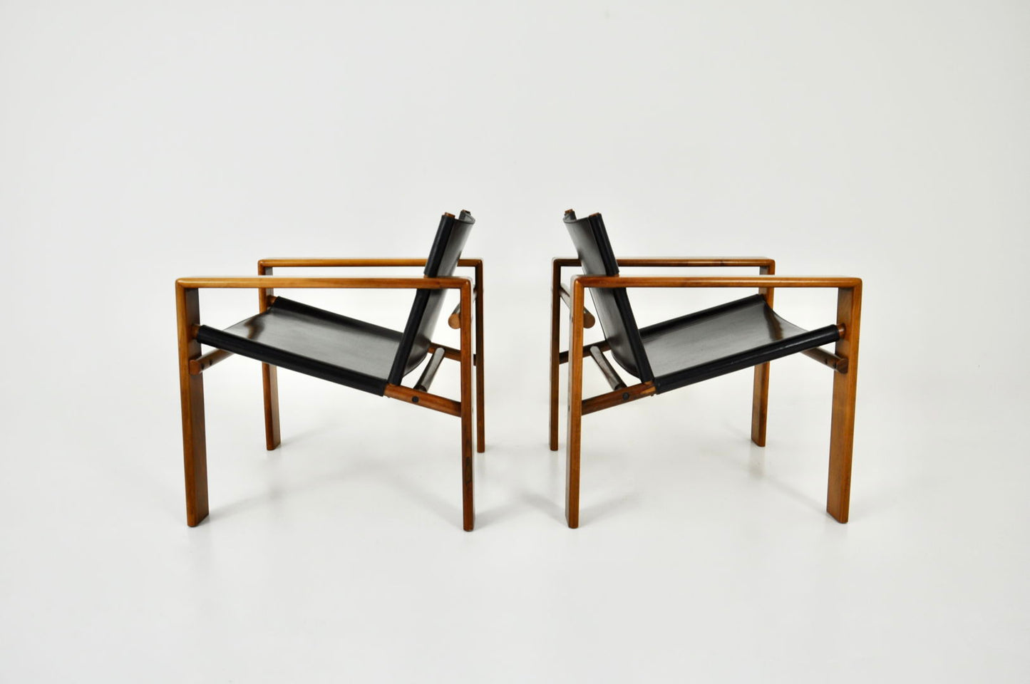 Set of 2 Armchairs by Tarcisio Colzani, 1960s