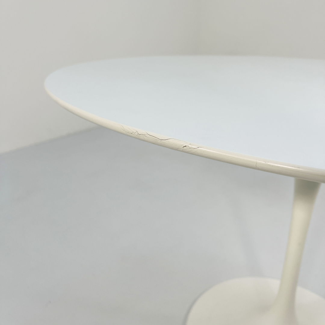 Laminated Tulip Dining Table 107 cm by Eero Saarinen for Knoll, 1960s