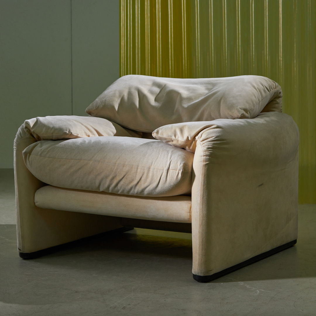 Maralunga 675 Armchair by Vico Magistretti for Cassina, 1973