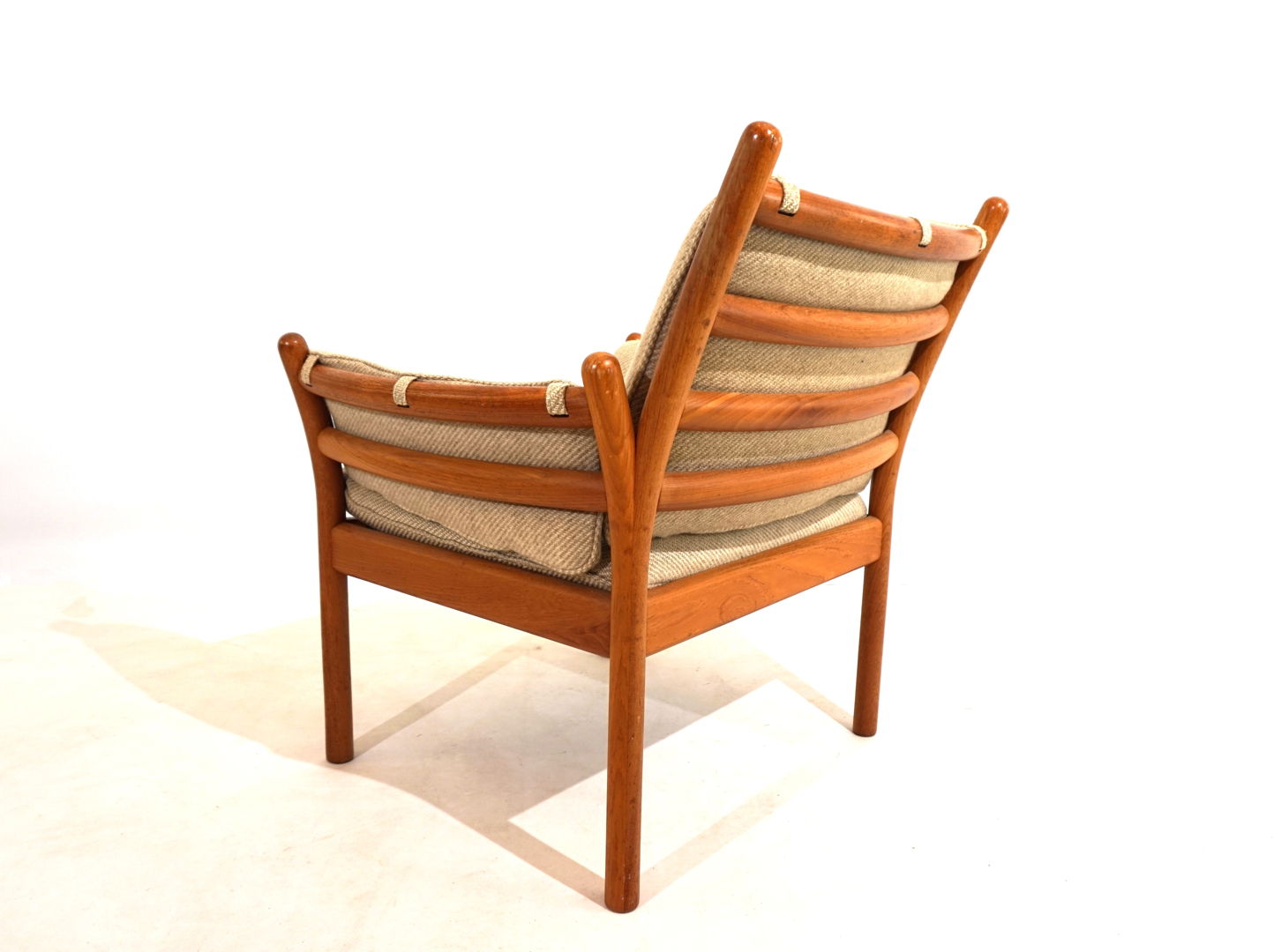 Silkeborg Genius teak armchair by Illum Wikkelso