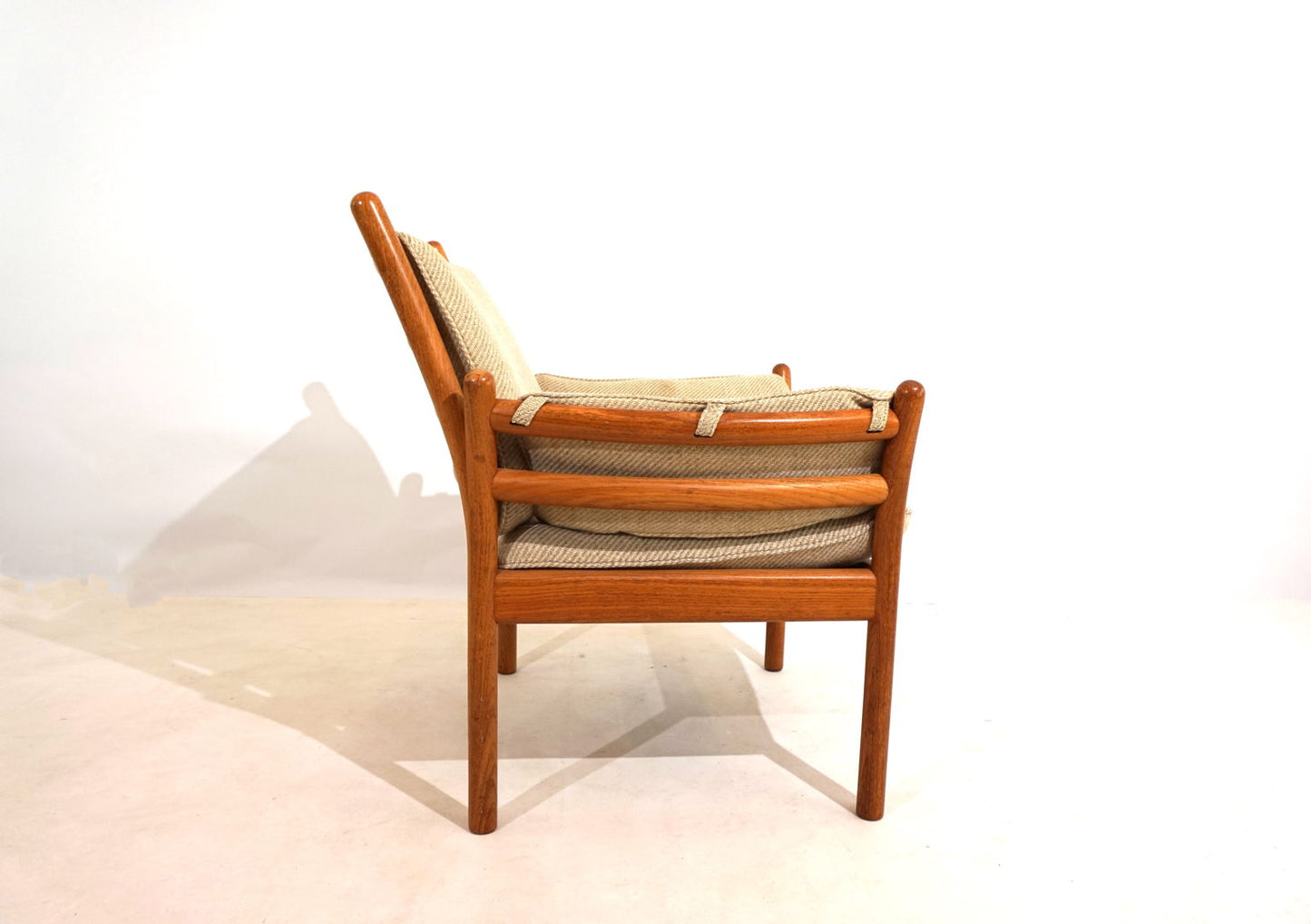 Silkeborg Genius teak armchair by Illum Wikkelso