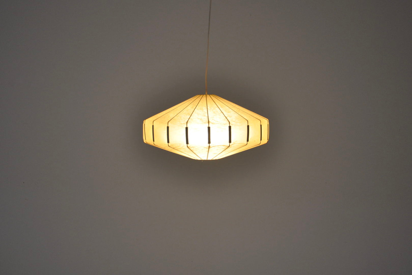 Cocoon Hanging Lamp by Goldkant Leuchten, 1960s