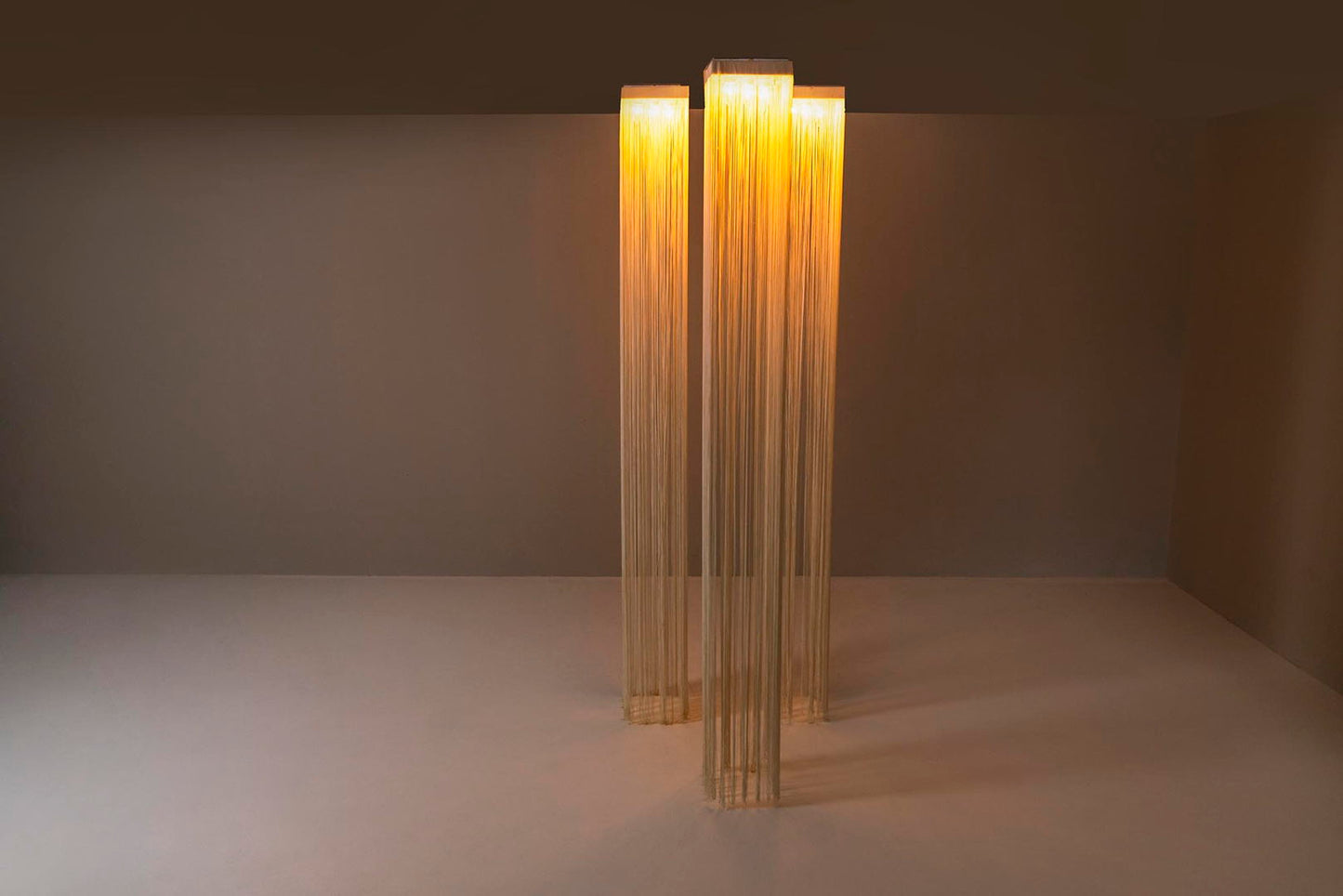 Set of Three Mariyo Yago 'Garbo' Ceiling Lamps for Sirrah, Italy 1973