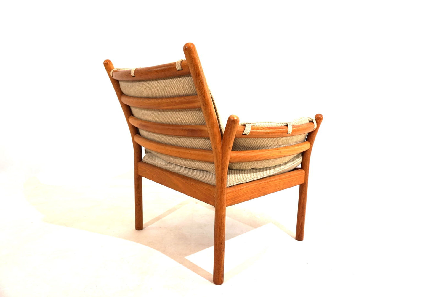 Silkeborg Genius teak armchair by Illum Wikkelso