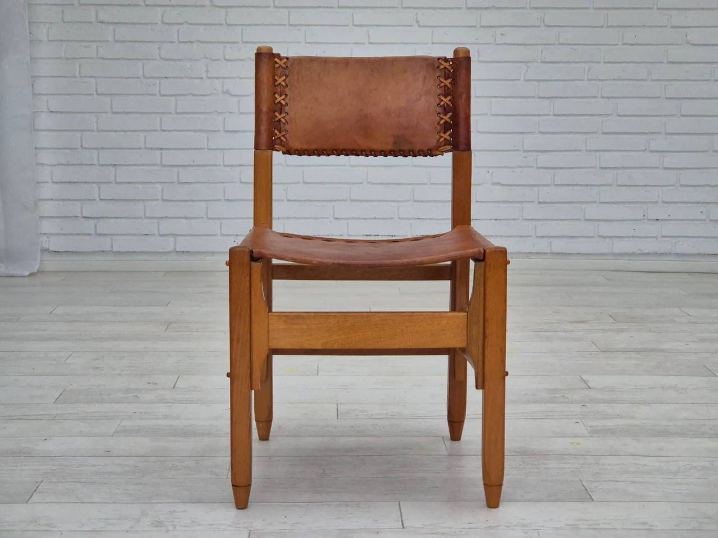 1960s, Werner Biermann design for Arte Sano, set of three chairs, original condition.